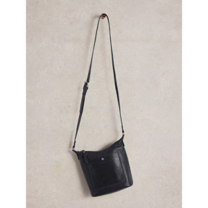 White Stuff Mini Leather Fern Crossbody